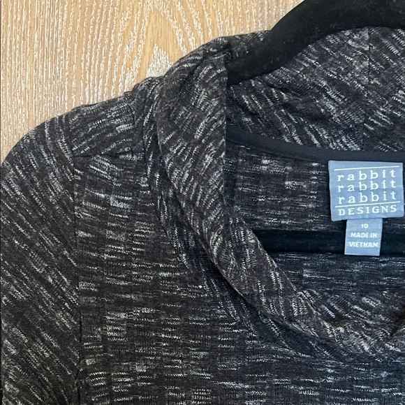 Rabbit Rabbit Rabbit Charcoal Knit Dress - Picture 3 of 9